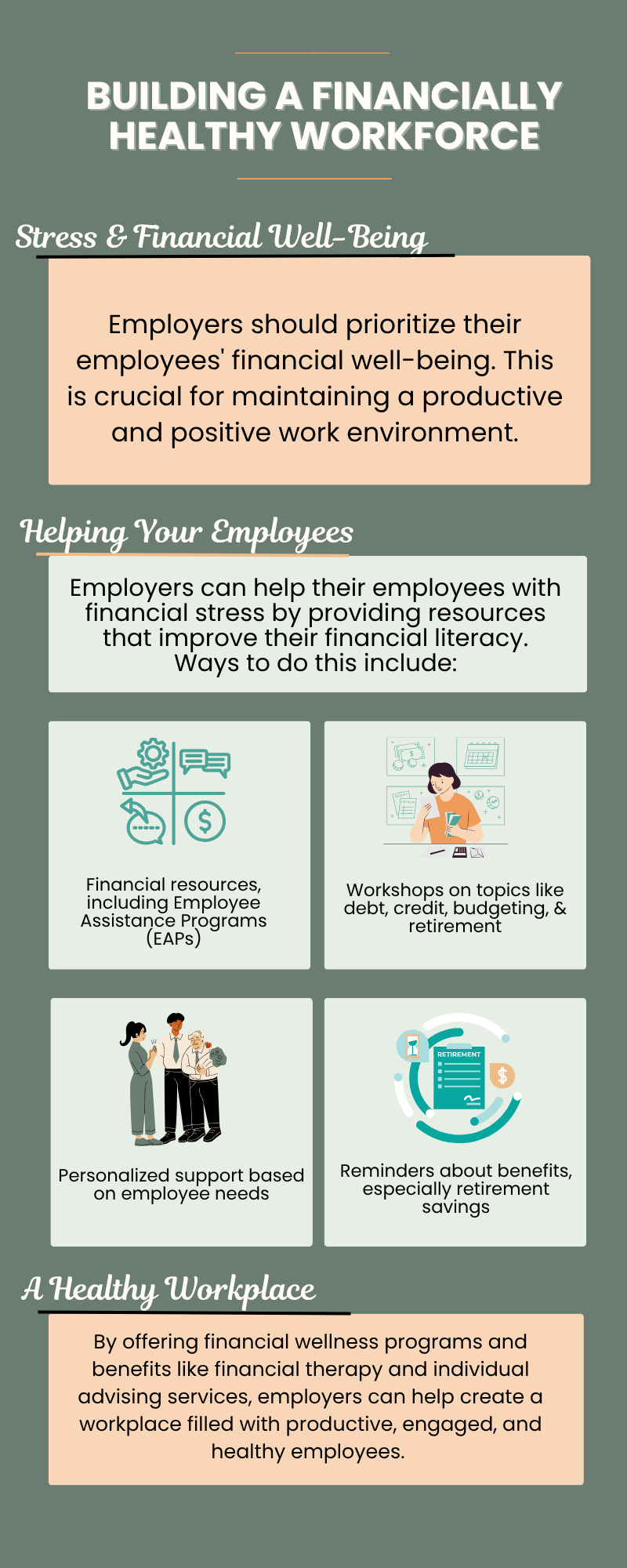 Infographic – Building a Financially Healthy Workforce